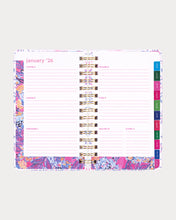 Load image into Gallery viewer, Lilly Pulitzer Medium 17 Month Agenda | Tis The Sea Sun