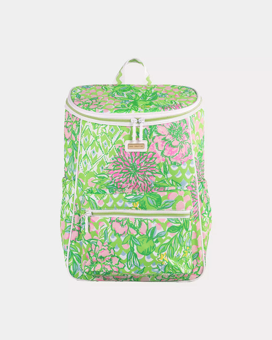 Lilly Pulitzer Backpack Cooler | Lime Feeling Good