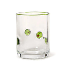 Load image into Gallery viewer, Martini Olive Double Old Fashion Glass