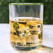 Load image into Gallery viewer, Martini Olive Double Old Fashion Glass