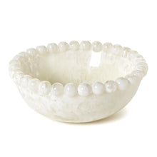 Load image into Gallery viewer, Modern Pop White Beaded Rim Bowl