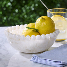 Load image into Gallery viewer, Modern Pop White Beaded Rim Bowl