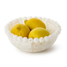 Load image into Gallery viewer, Modern Pop White Beaded Rim Bowl
