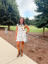 Load image into Gallery viewer, Queen of Sparkles Polka Dot Tiger Dress