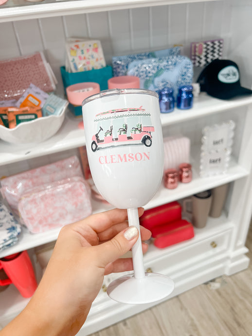 White Wine Goblet | Clemson