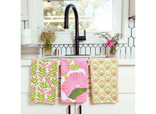 Load image into Gallery viewer, rockflowerpaper Poppy Papaver Cotton Kitchen Towel Set
