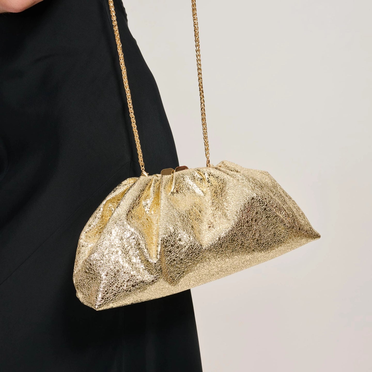 Elegance in Motion Crossbody | Gold