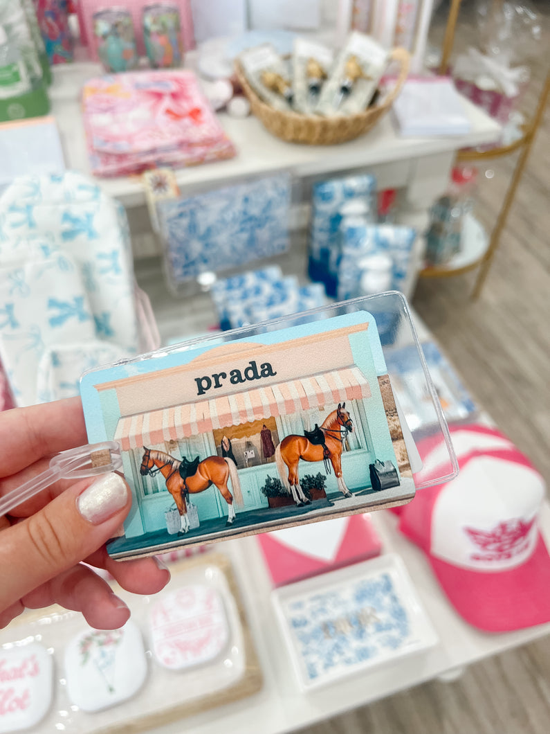 Bag Tag | PD Horses Turquoise