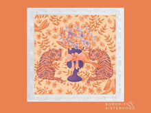Load image into Gallery viewer, Clemson Acrylic Scalloped Tray
