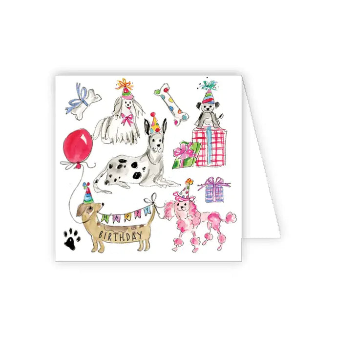 Party Pooches Enclosure Card