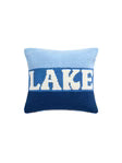 Load image into Gallery viewer, Shiraleah Lake Pillow | Blue