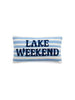 Shiraleah Lake Weekend Pillow | Blue