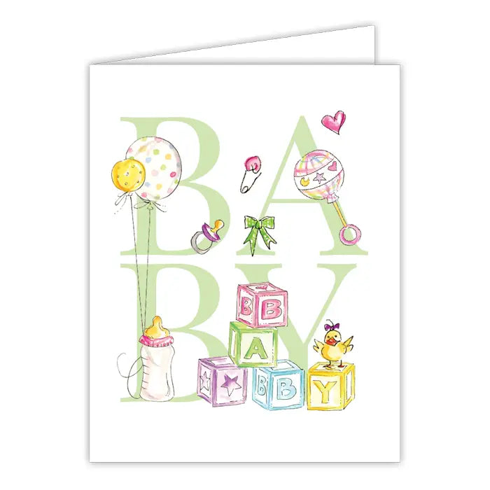 Baby Icons Greeting Card