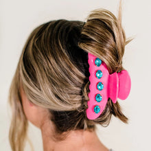 Load image into Gallery viewer, Smith &amp; Co Sea Glass Hair Claw | Pink