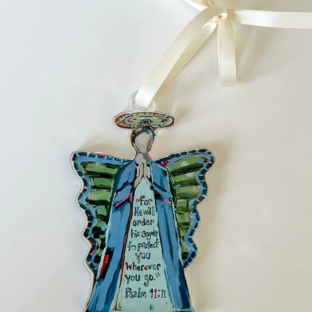 To Protect You Angel Ornament