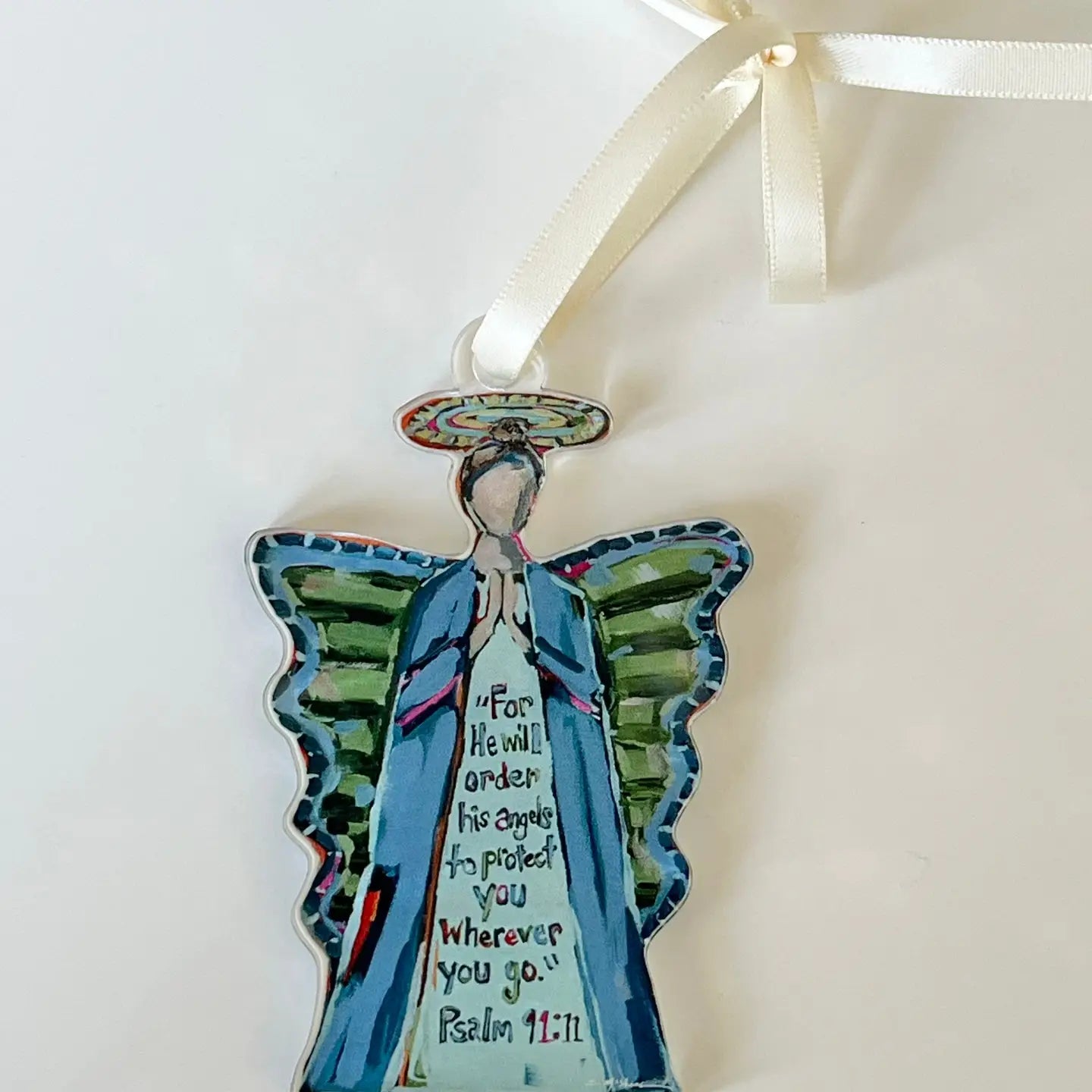 To Protect You Angel Ornament