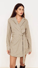 Load image into Gallery viewer, Mink Pink Mila Wrap Mini Shirtdress | Check
