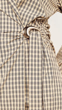 Load image into Gallery viewer, Mink Pink Mila Wrap Mini Shirtdress | Check