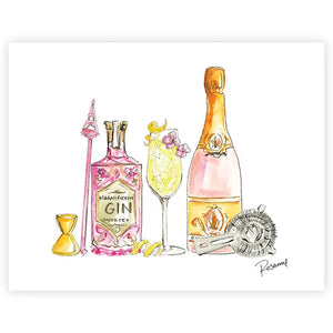 The French 75 Art Print
