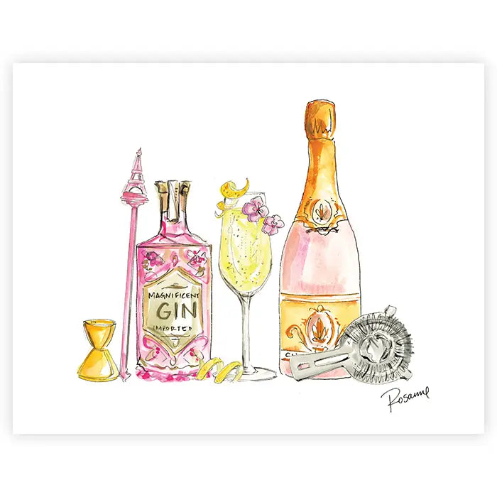 The French 75 Art Print