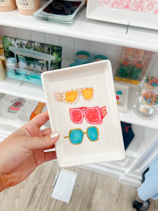 Ceramic Tray | Glasses
