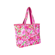 Load image into Gallery viewer, Lilly Pulitzer Quilted Ruffle Tote | Maggies Bouquet