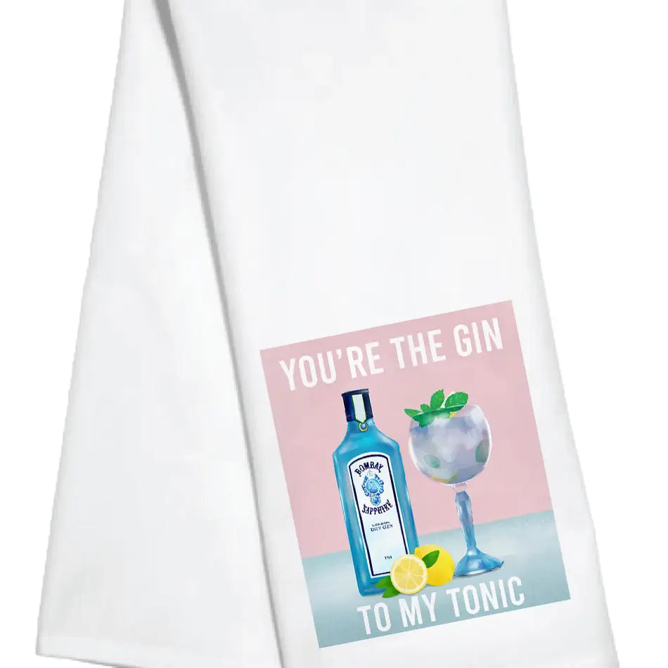 Gin Tonic Full Color Kitchen Towel