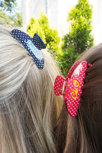 Load image into Gallery viewer, Greek Sorority Hair Clips: Delta Delta Delta