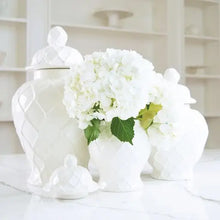 Load image into Gallery viewer, White Textured Ginger Jar
