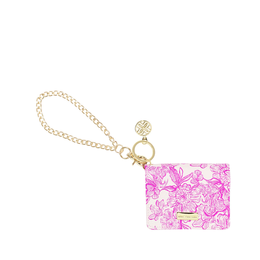 Lilly Pulitzer Snap Card Case | Unforgettable Pink