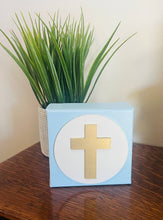 Load image into Gallery viewer, Cross Canvas Art | Pink