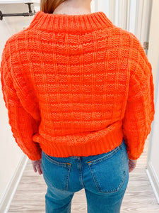 FRNCH Chiara Sweater | Orange