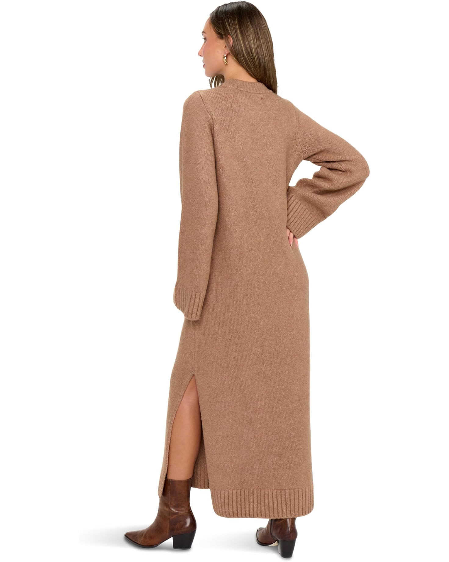 Show Me Your Mumu Lorraine Maxi Sweater Dress Women's Dress Maple : SM Show Me Your Mumu Lorraine Maxi Sweater Dress Women's Dress Maple : SM