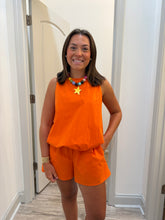 Load image into Gallery viewer, Celeste Top | Orange Stripe