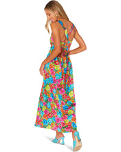 Load image into Gallery viewer, Show Me Your MUMU Mina Midi Dress | Bright Floral Soiree