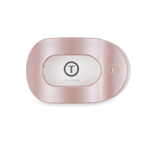 Load image into Gallery viewer, Teleties Pearly Pink Medium Flat Round Hair Clip