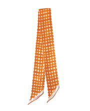 Load image into Gallery viewer, Tailgate Check Twilly in Orange