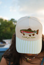 Load image into Gallery viewer, Catch You Later Green Stripe Hat