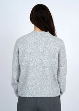 Load image into Gallery viewer, Asiarpak Long Sleeve Crew Neck Cardigan | Grey Cloud
