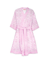 Load image into Gallery viewer, Brooks Avenue Bathrobe | Light Pink Chintz