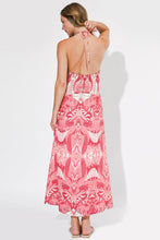 Load image into Gallery viewer, Adelyn Rae Anya O ring Halter Maxi Dress | Pink Multi