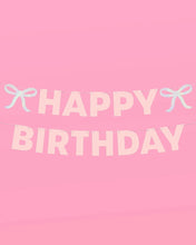 Load image into Gallery viewer, Birthday Bow Banner