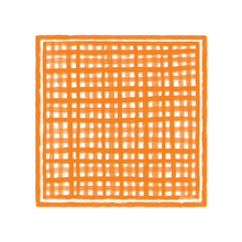 Load image into Gallery viewer, Tailgate Check Scarf in Orange