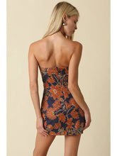 Load image into Gallery viewer, Mary Dress | Dark Navy Rust