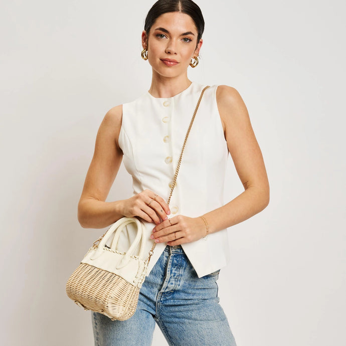 Maya Crossbody | White