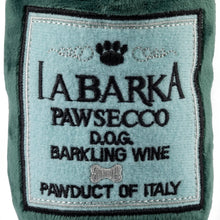 Load image into Gallery viewer, LaBarka Pawsecco Squeaker Dog Toy
