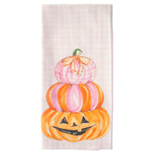 Load image into Gallery viewer, Pink Candy Corn Tea Towels