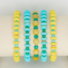 Load image into Gallery viewer, Smith &amp; Co Calypso Stack Bracelets | Blue