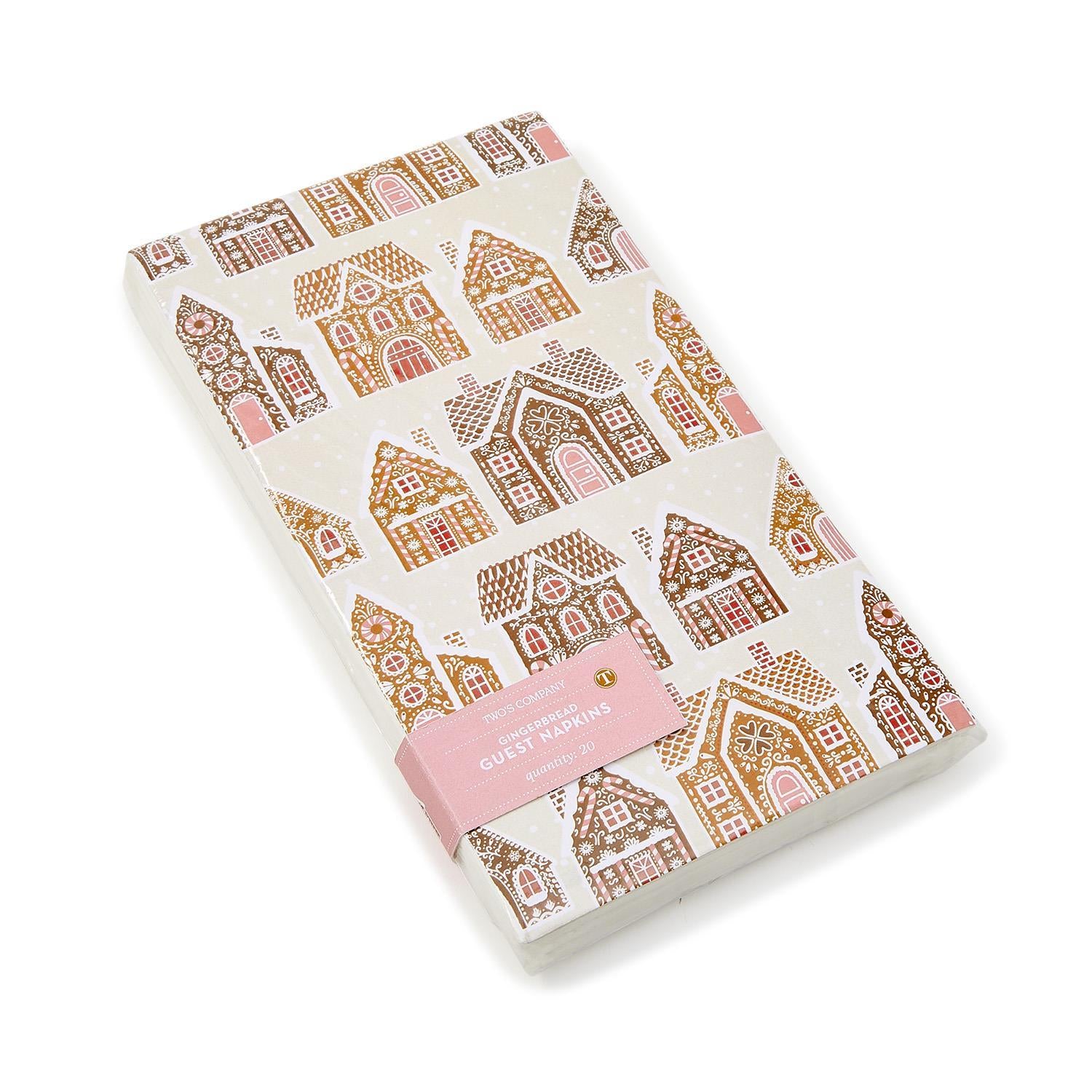 Gingerbread Paper Dinner Napkin/Guest Towel