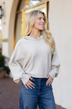 Load image into Gallery viewer, Karlie Sweater Hoodie | Oatmeal